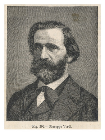 Giuseppe Verdi the Italian Opera Composer in Middle Age