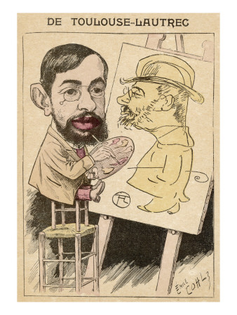 Henri-Marie-Raymond De Toulouse-Lautrec French Painter