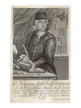 Johann Gottlob Lehmann German Geologist