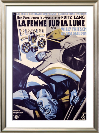 Femme Sur la Lune
