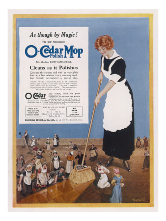 O-Cedar Polish Mop - Cleans as it Polishes