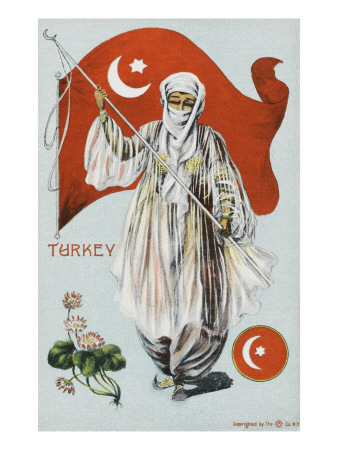 Patriotic Pro-Turkish Card