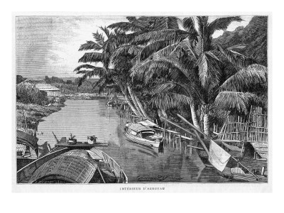In the outskirts of Saigon c. 1800s.