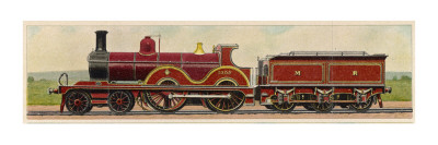 Locomotive 2202 of the Midland Railway