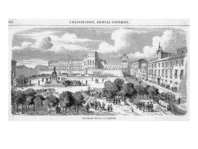 Palermo at the Time of the Risorgimento : Palazzo Reale