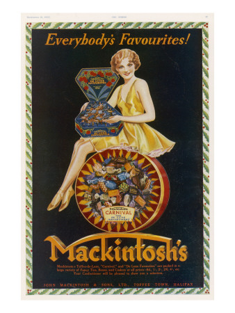 Mackintosh`s Toffee - Everybody`s Favourites!