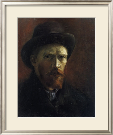 Self-Portrait with Dark Felt Hat