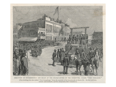 A meeting of vigilantes in San Francisco.