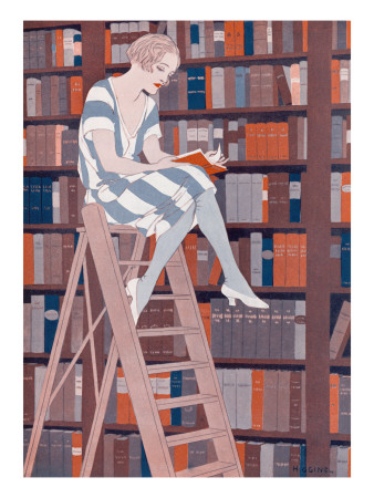 The Blue Stocking, by Reginald Higgins