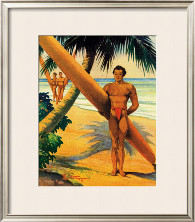 Surfers at the Beach