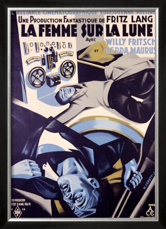 Femme Sur la Lune