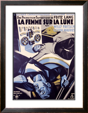 Femme Sur la Lune