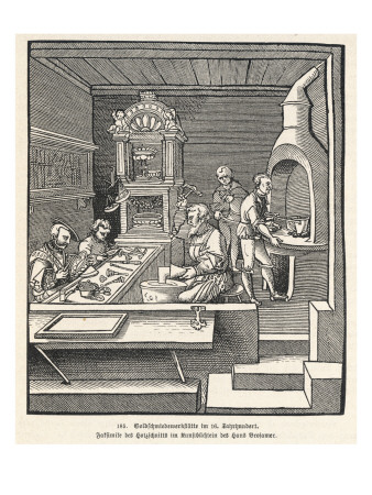 The Workshop of German Goldsmith Hans Brosamer Von Fulda (1506 - 1554)