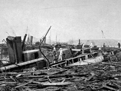 Wreck of the French Destroyer 