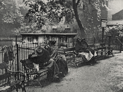 Women Vagrants Sleeping, Spitalfields, East End of London