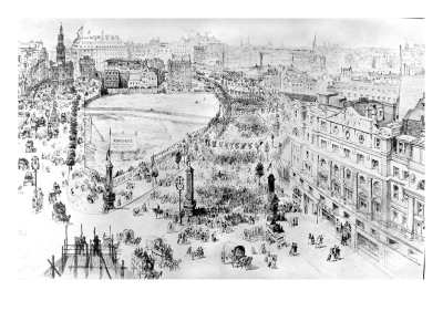 The Opening of Kingsway, London, 1905
