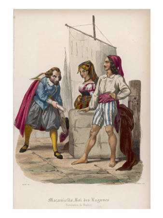 Tomasso Aniello known as Masaniello Neapolitan Insurrectionist