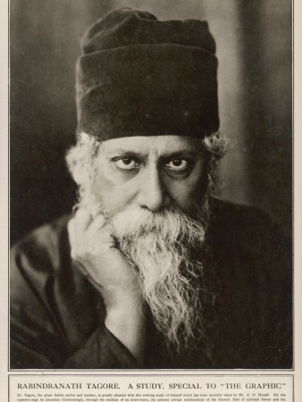 Sir Rabindranath Tagore Indian Bengali Poet, Composer and Painter