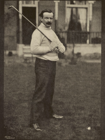 David Lloyd George British Politician and Golfer Poster