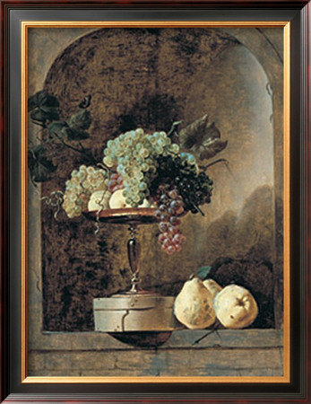 Grapes, Peaches And Quinches In A Niche, 1883