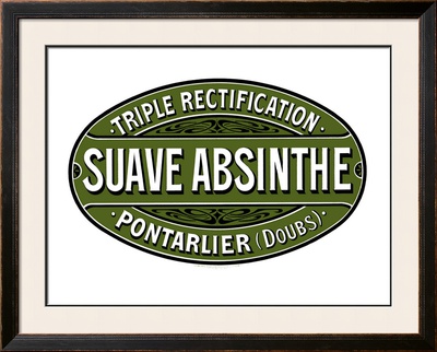 Sauve Absinthe Label, c 1900