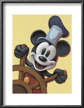 Mickey at the Helm