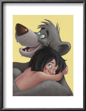 Baloo and Mowgli
