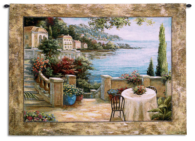 Mediterranean Terrace I Posters
