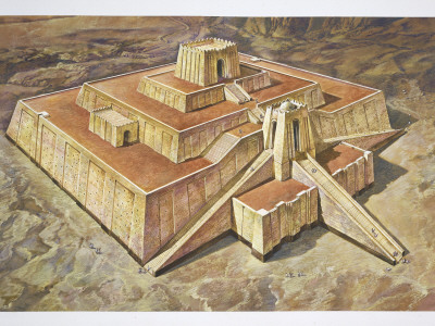 Great Ziggurat of Ur, Illustration