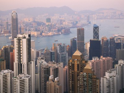 China, Hong Kong, High Rises