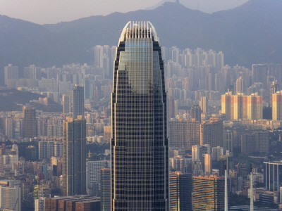 China, Hong Kong, High Rises Including Ifc2 in Victoria Bay