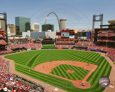 Busch Stadium 2010 Poster