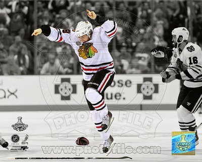 Buy Patrick Kane Game Six of the 2010 Stanley Cup Finals Spotlight #62 at AllPosters.com