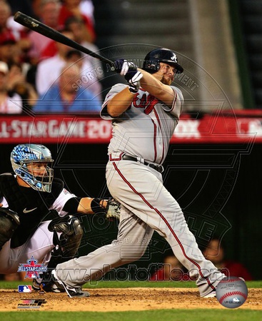 Buy Brian McCann 2010 MLB All-Star Game Three Run Double at AllPosters.com