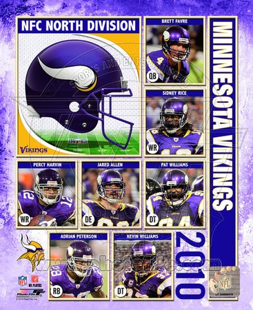 Buy 2010 Minnesota Vikings Team Composite at AllPosters.com