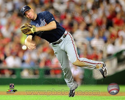 Chipper Jones 2010 Action