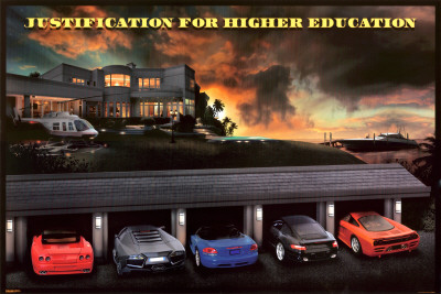 Buy Justification For Higher Education at AllPosters.com
