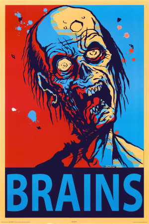 Buy Zombie Brains at AllPosters.com