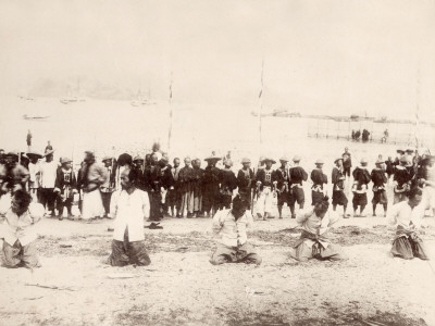 China, Execution of Pirates in Koolong Bay at Hong Kong