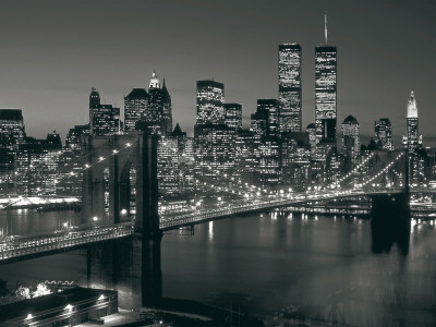 Manhattan Skyline at Night
