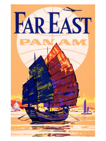 Buy Pan Am Airlines Far East at AllPosters.com