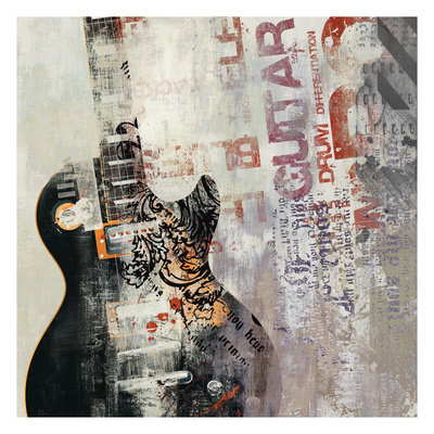 Rock n Roll II Kunstdruck