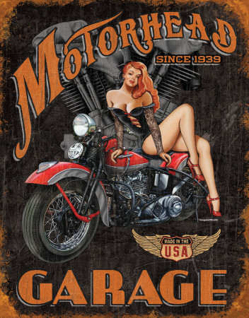 Legends - Motorhead Garage Tin Sign