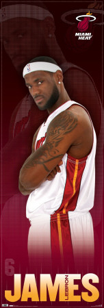 Buy Lebron James - Door Poster at AllPosters.com