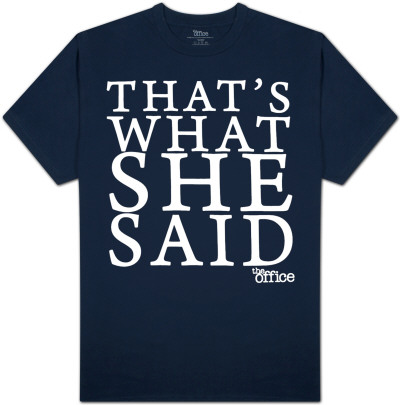The Office - She Said It