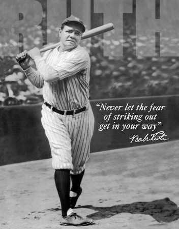 Buy Babe Ruth - No Fear at AllPosters.com