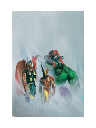 Secret War V1 #1 Group: Wolverine, Thor, Hulk and Spider-man