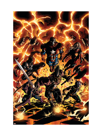 Dark Avengers #2 Cover: Iron Patriot, Ares, Ms. Marvel, Marvel Boy, Hawkeye and Spider-Man