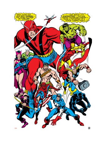 Giant-Size Avengers #1 Group: Giant Man