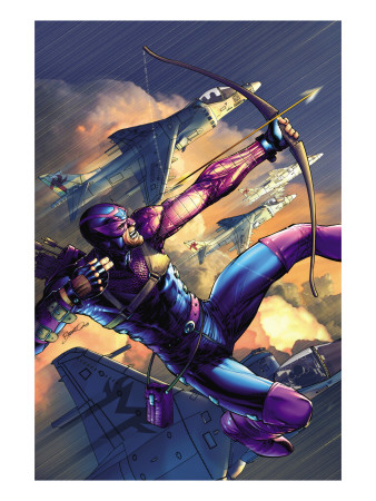 Buy House Of M #4 Cover: Hawkeye at AllPosters.com